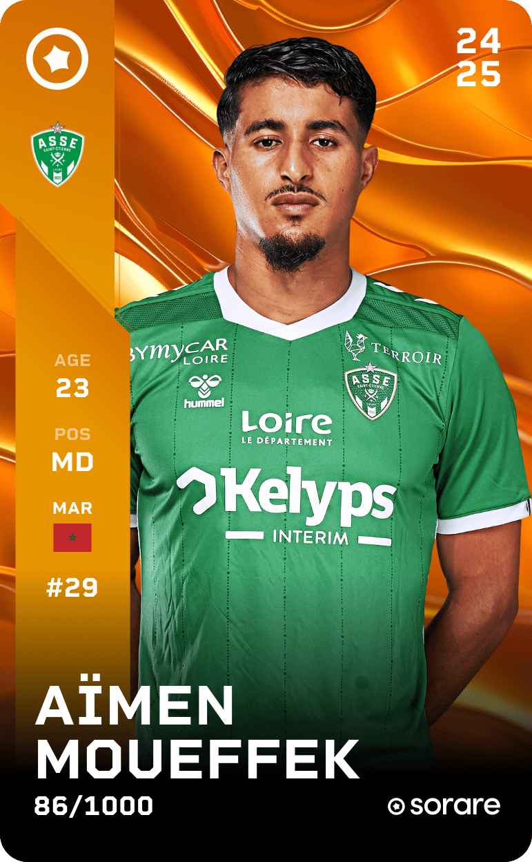 Aïmen Moueffek 2024-25 • Limited 86/1000