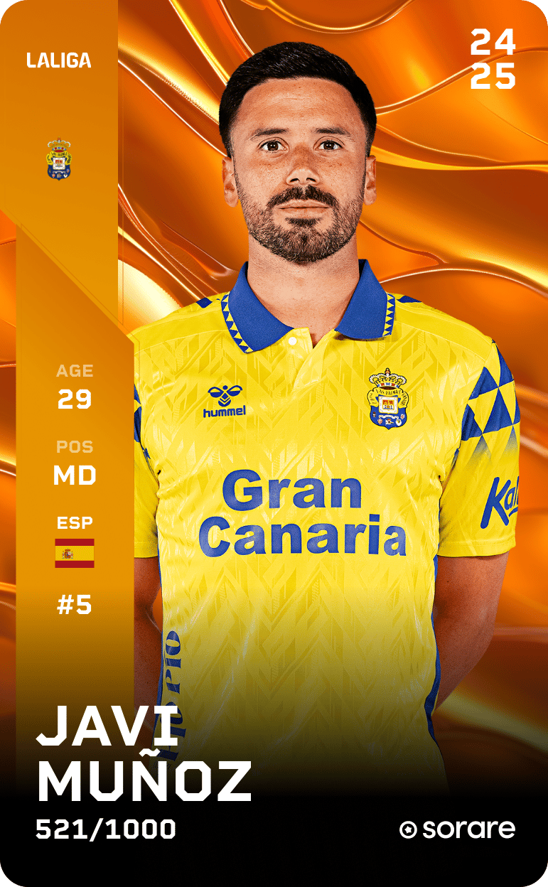 Javi Muñoz 2024-25 • Limited 521/1000