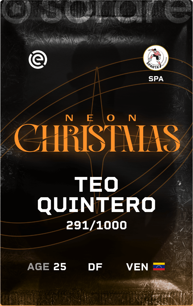 Teo Quintero 2024-25 • Limited 291/1000
