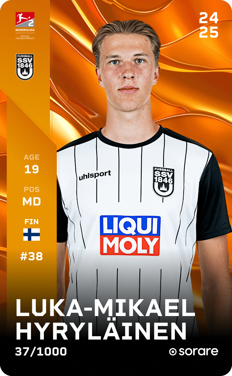 Luka-Mikael Hyryläinen 2024-25 • Limited 37/1000