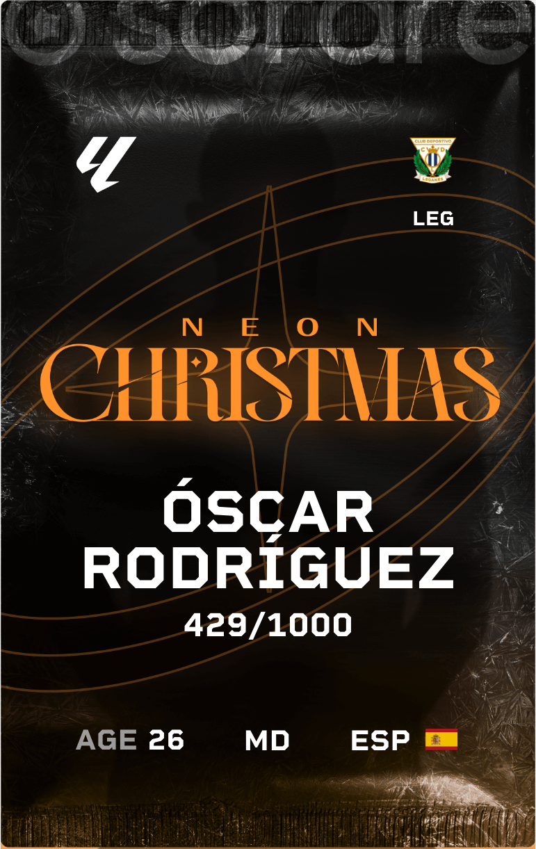 Óscar Rodríguez 2024-25 • Limited 429/1000