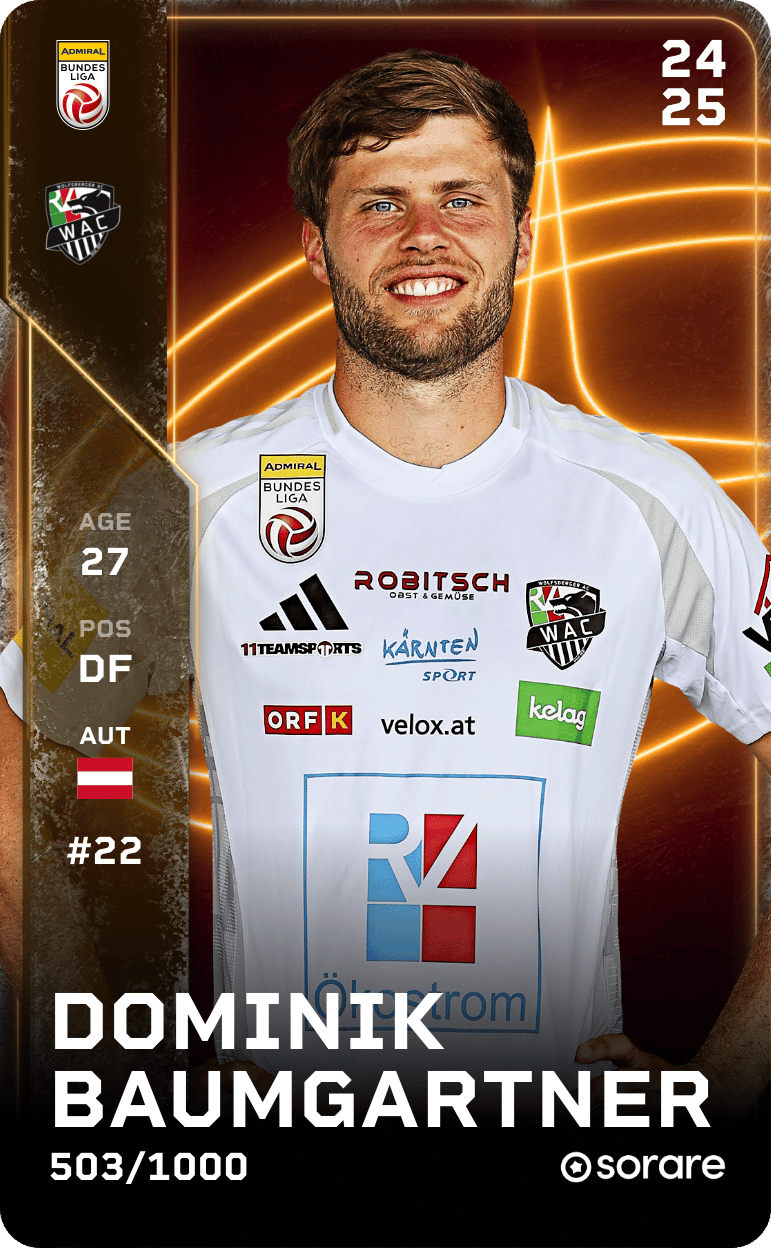 Dominik Baumgartner 2024-25 • Limited 503/1000