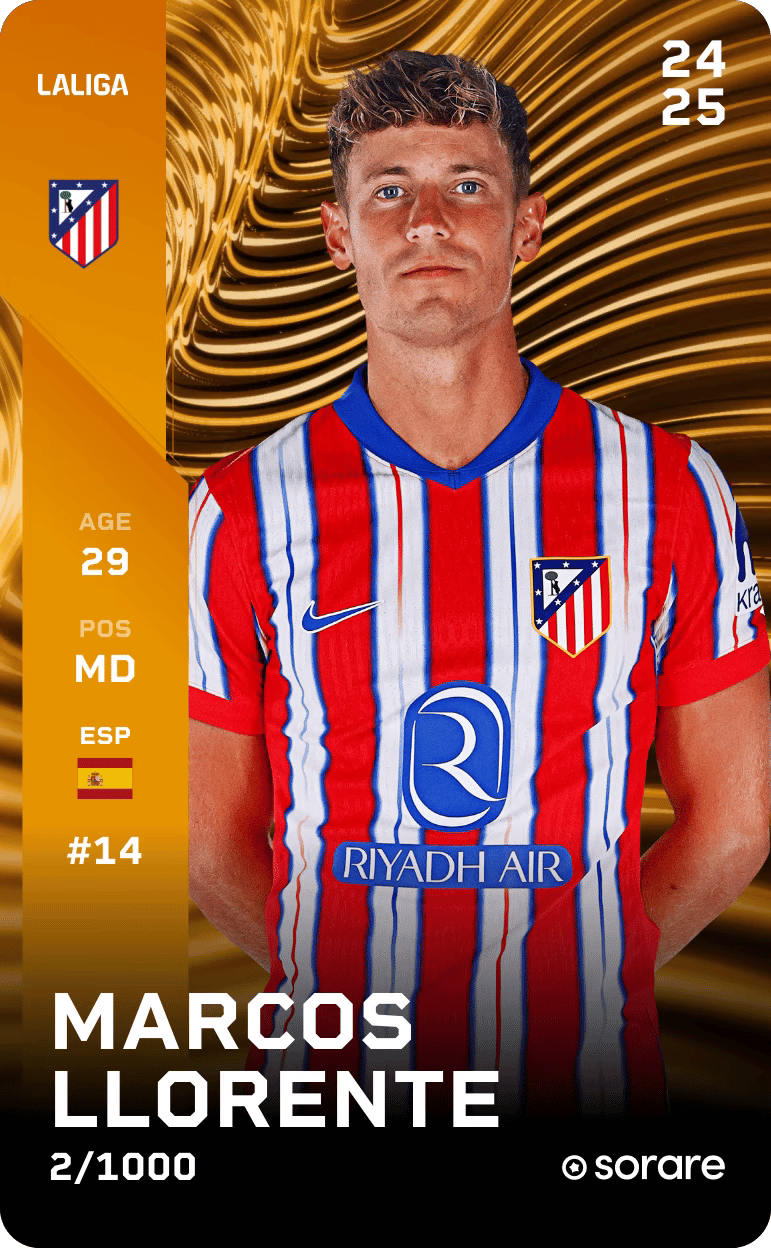Marcos Llorente 2024-25 • Limited 2/1000