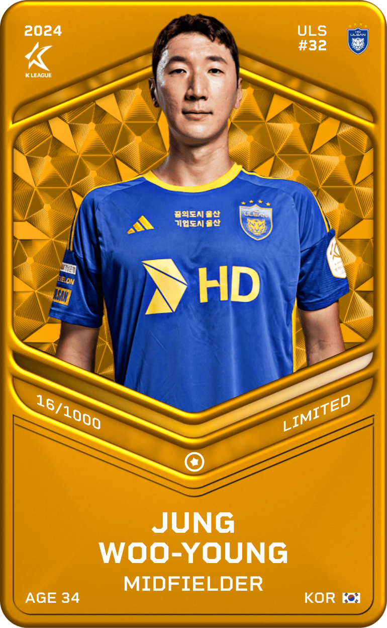 Jung Woo-Young 2024-25 • Limited 16/1000