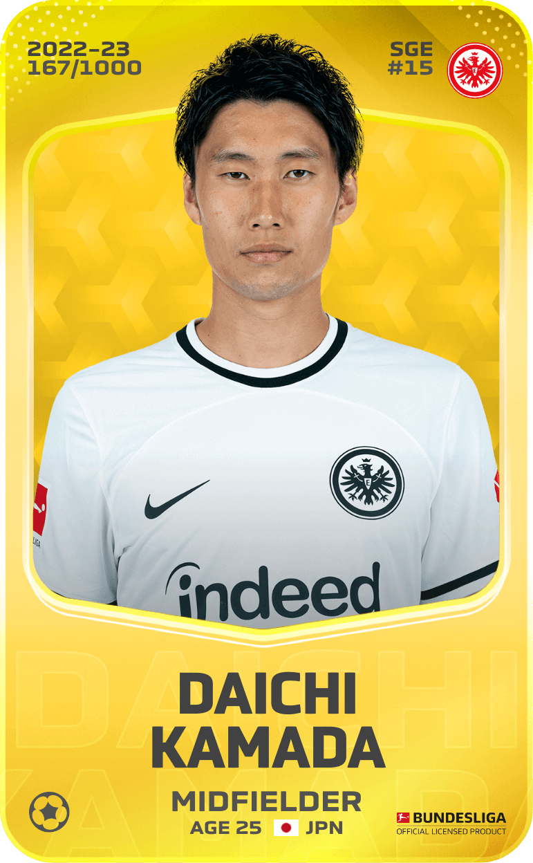 Daichi Kamada 2022-23 • Limited 167/1000