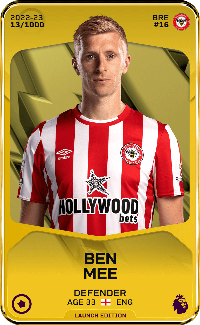Ben Mee 2022-23 • Limited 13/1000
