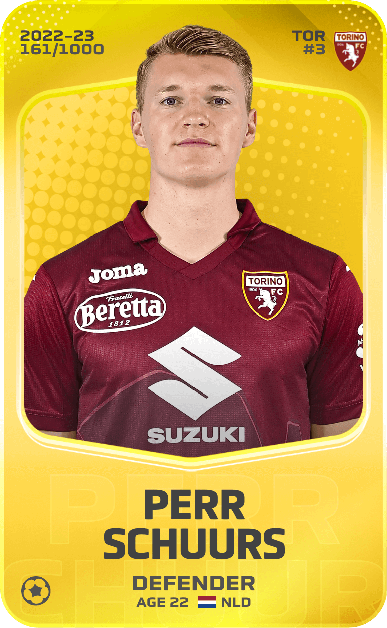 Perr Schuurs 2022-23 • Limited 161/1000