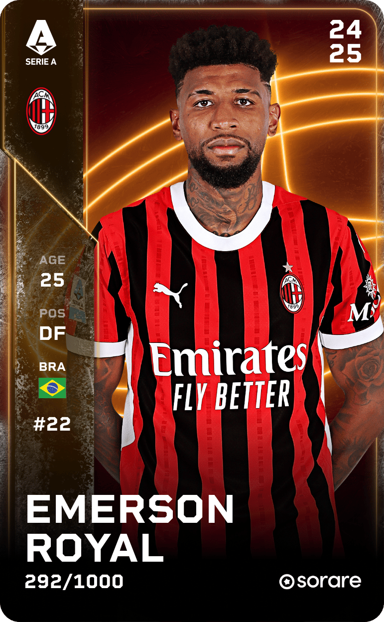 Emerson Royal 2024-25 • Limited 292/1000
