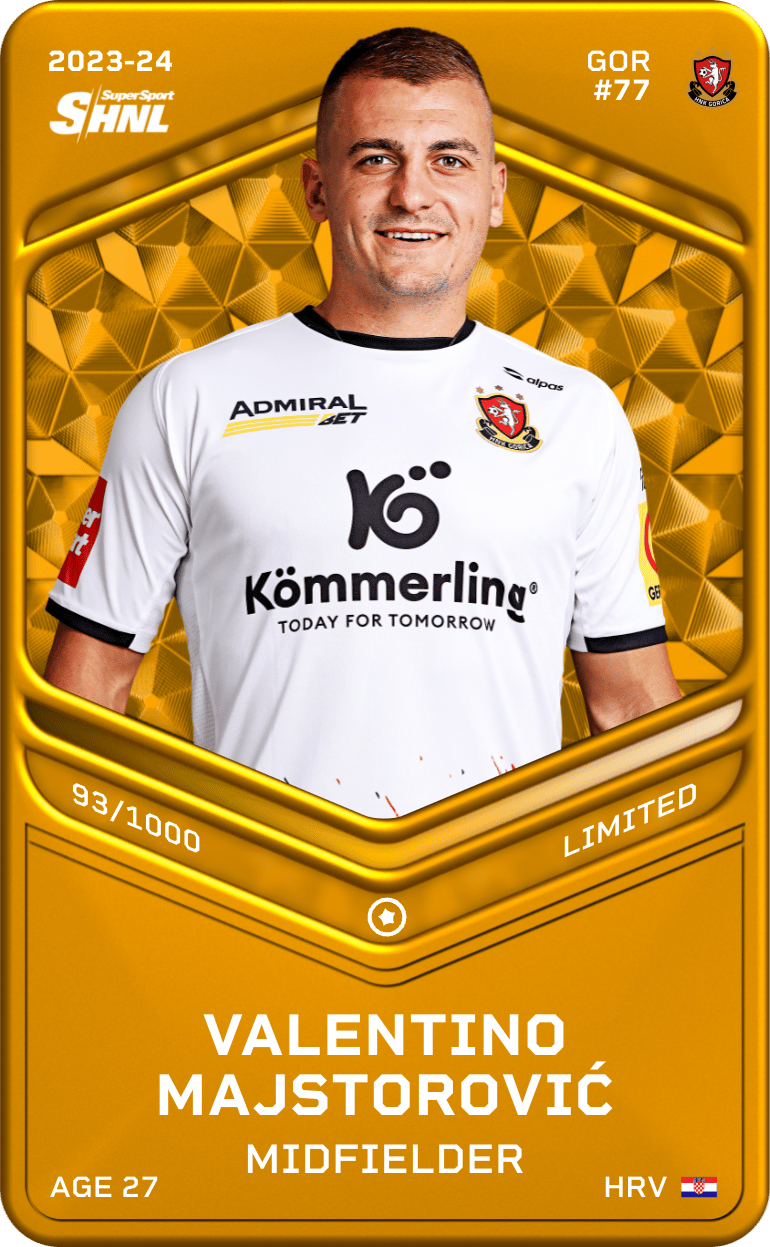 Valentino Majstorović 2023-24 • Limited 93/1000