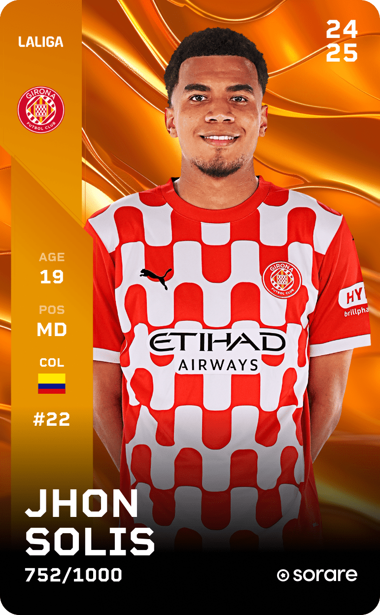 Jhon Solis 2024-25 • Limited 752/1000