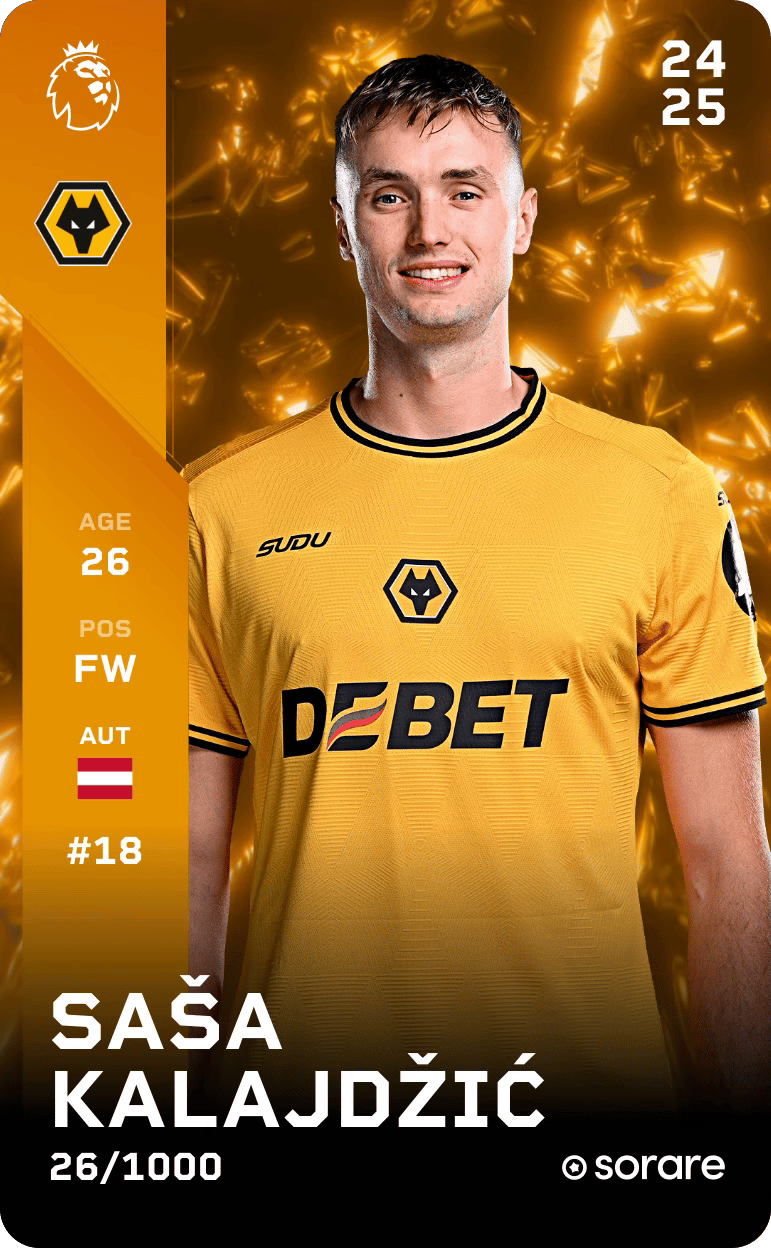 Saša Kalajdžić 2024-25 • Limited 26/1000
