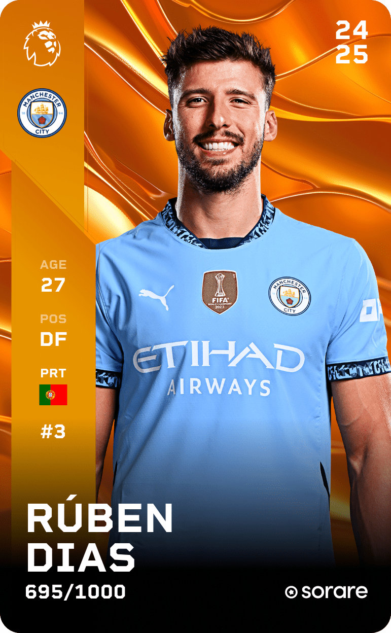 Rúben Dias 2024-25 • Limited 695/1000