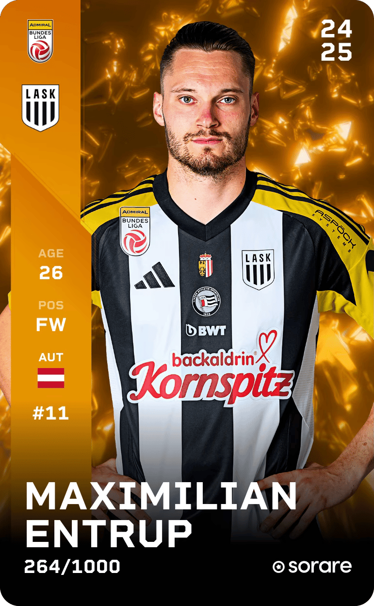 Maximilian Entrup 2024-25 • Limited 264/1000