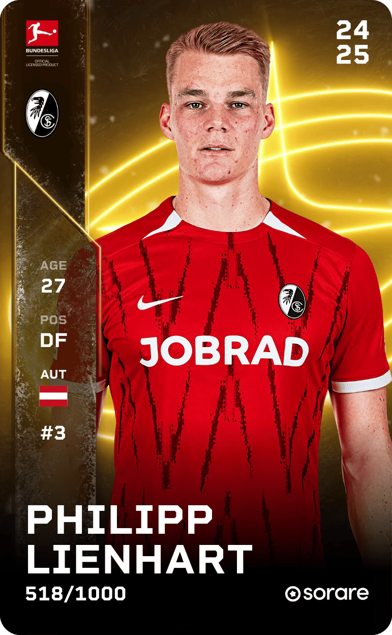 Philipp Lienhart 2024-25 • Limited 518/1000