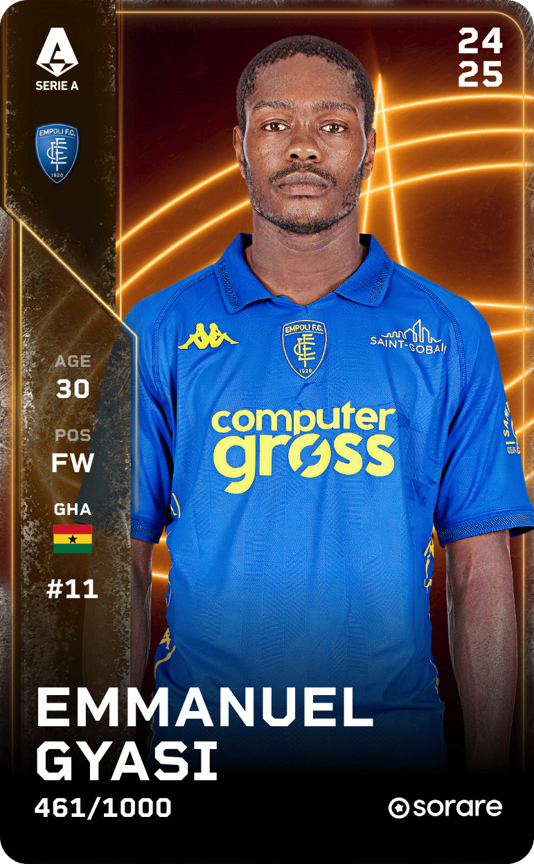 Emmanuel Gyasi 2024-25 • Limited 461/1000