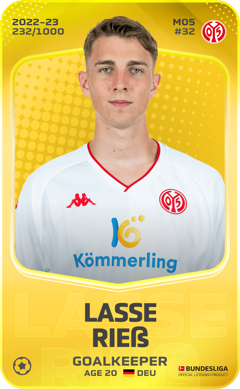 Lasse Rieß 2022-23 • Limited 232/1000
