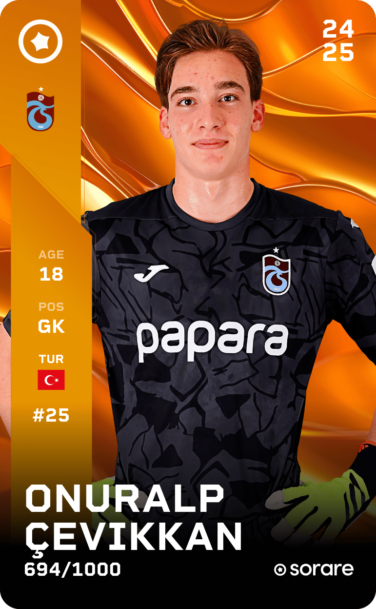 Onuralp Çevikkan 2024-25 • Limited 694/1000