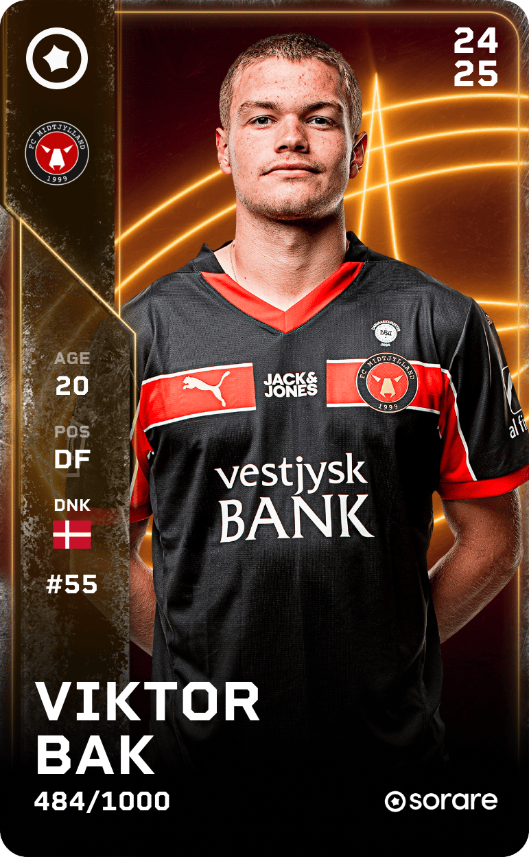 Viktor Bak 2024-25 • Limited 484/1000