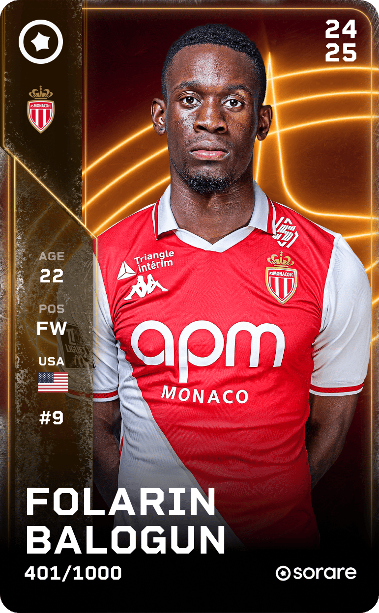 Folarin Balogun 2024-25 • Limited 401/1000