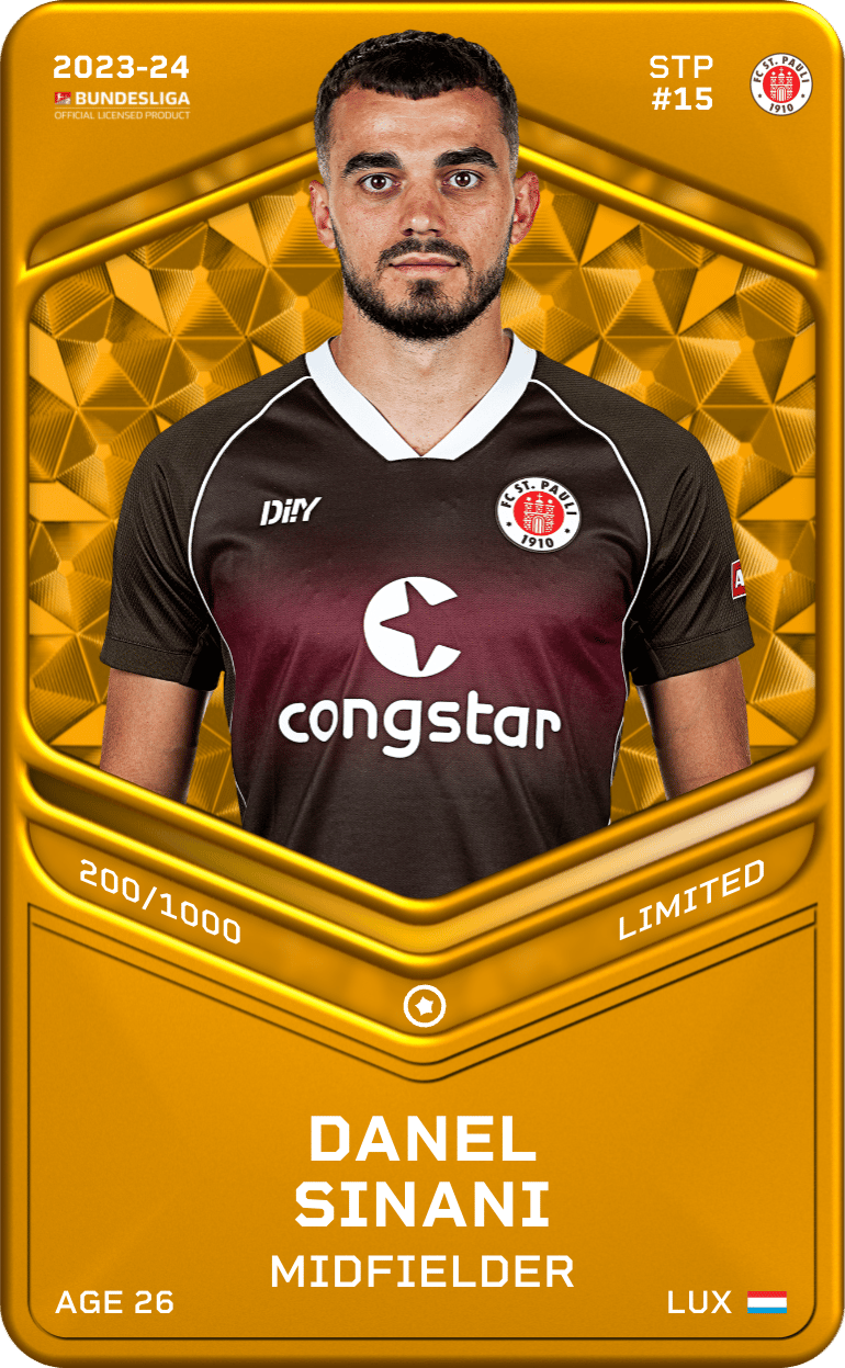 Danel Sinani 2023-24 • Limited 200/1000