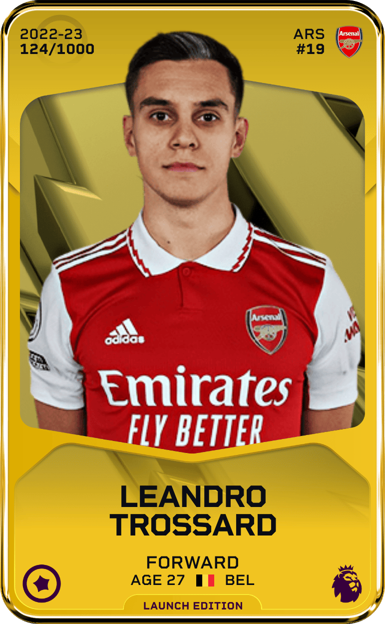 Leandro Trossard 2022-23 • Limited 124/1000