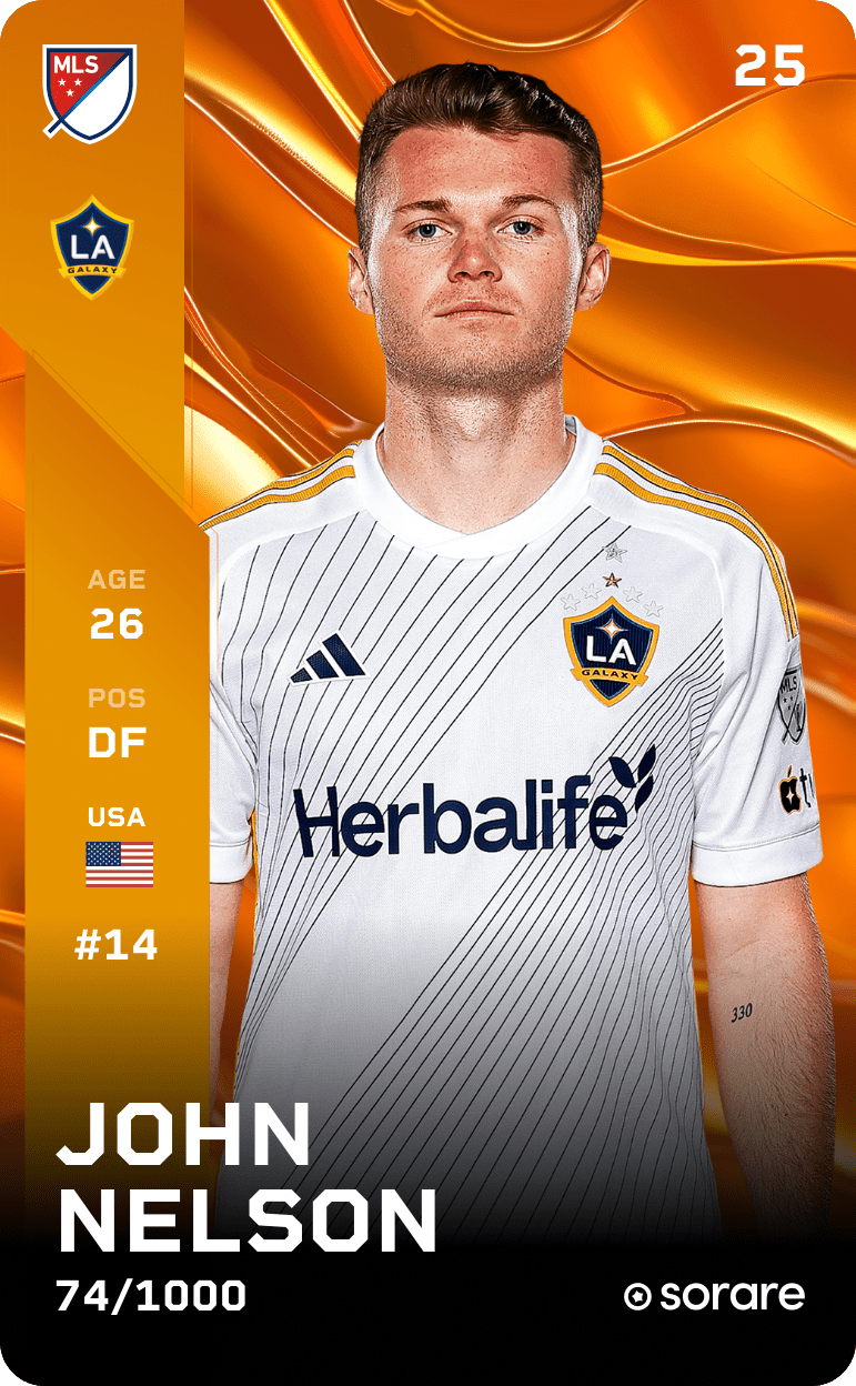 John Nelson 2025-26 • Limited 74/1000