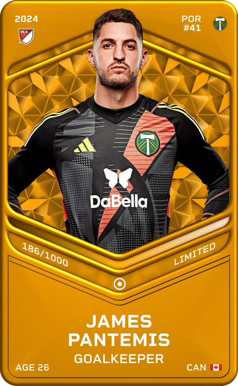 James Pantemis 2024-25 • Limited 186/1000