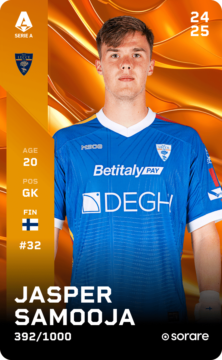 Jasper Samooja 2024-25 • Limited 392/1000