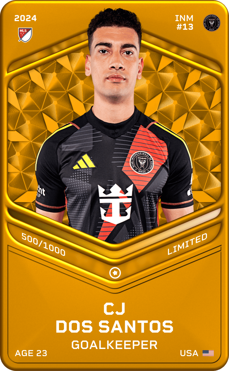 CJ Dos Santos  2024-25 • Limited 500/1000