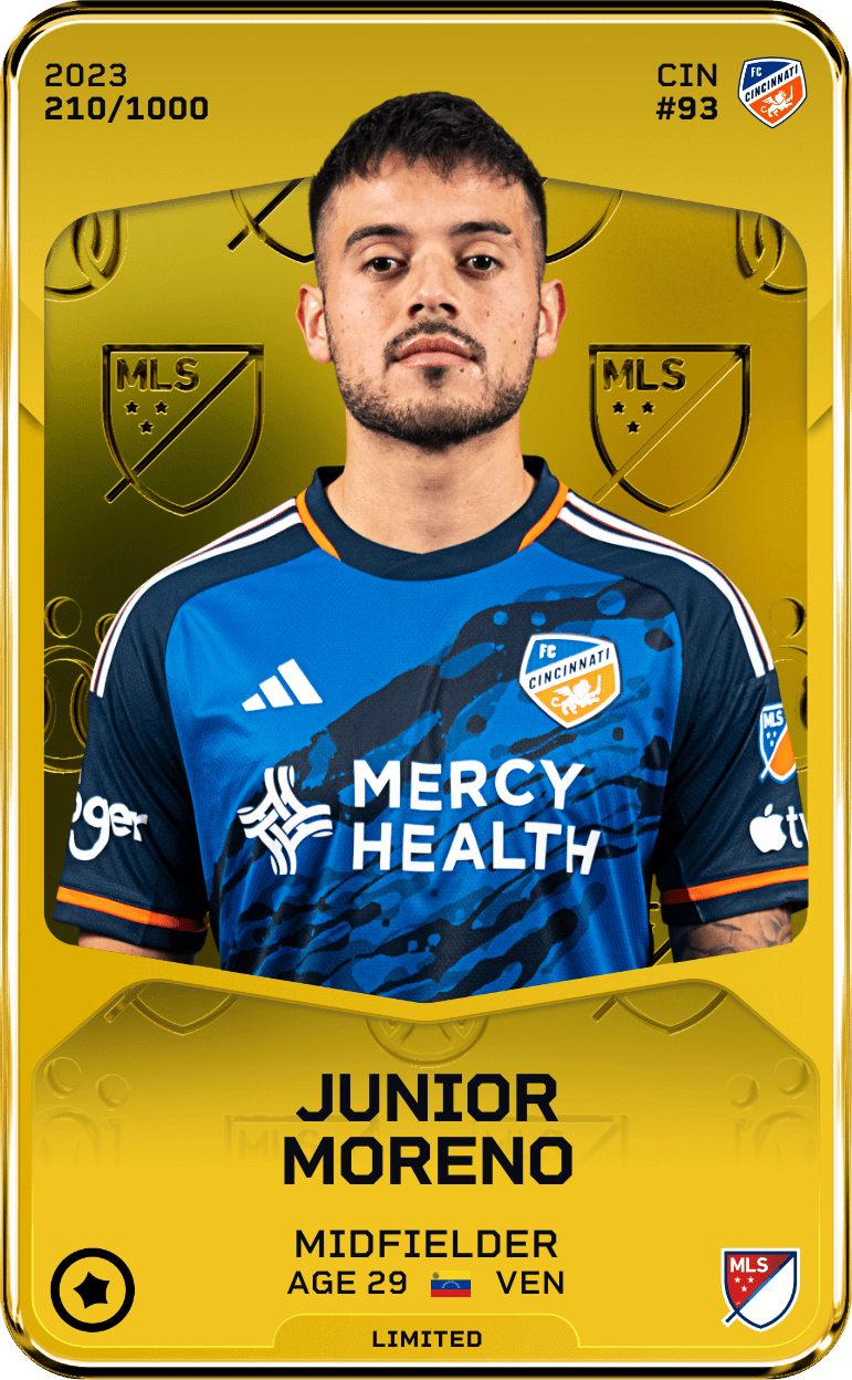 Junior Moreno 2023-24 • Limited 210/1000