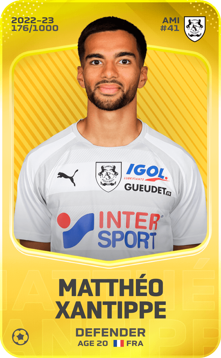 Matthéo Xantippe 2022-23 • Limited 176/1000