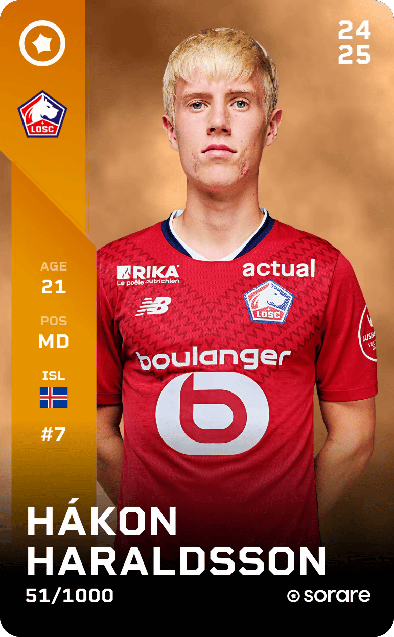 Hákon Haraldsson 2024-25 • Limited 51/1000