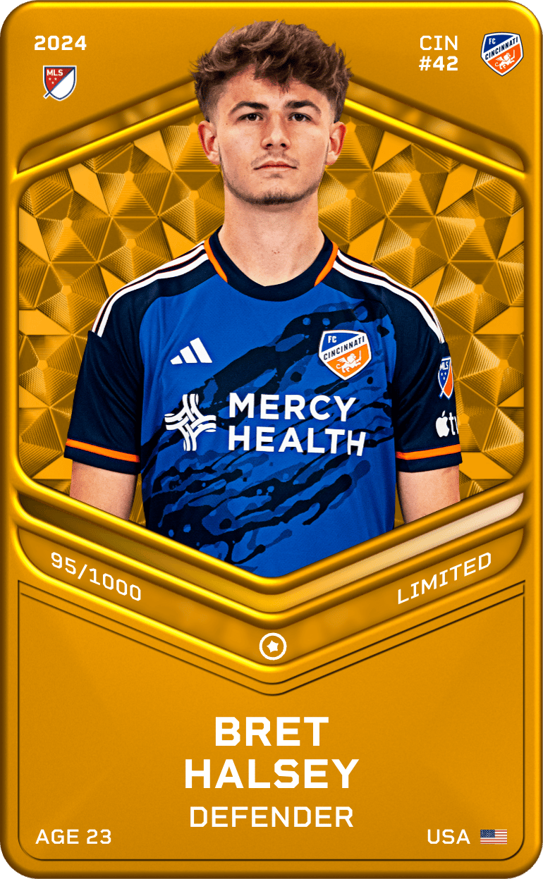 Bret Halsey 2024-25 • Limited 95/1000