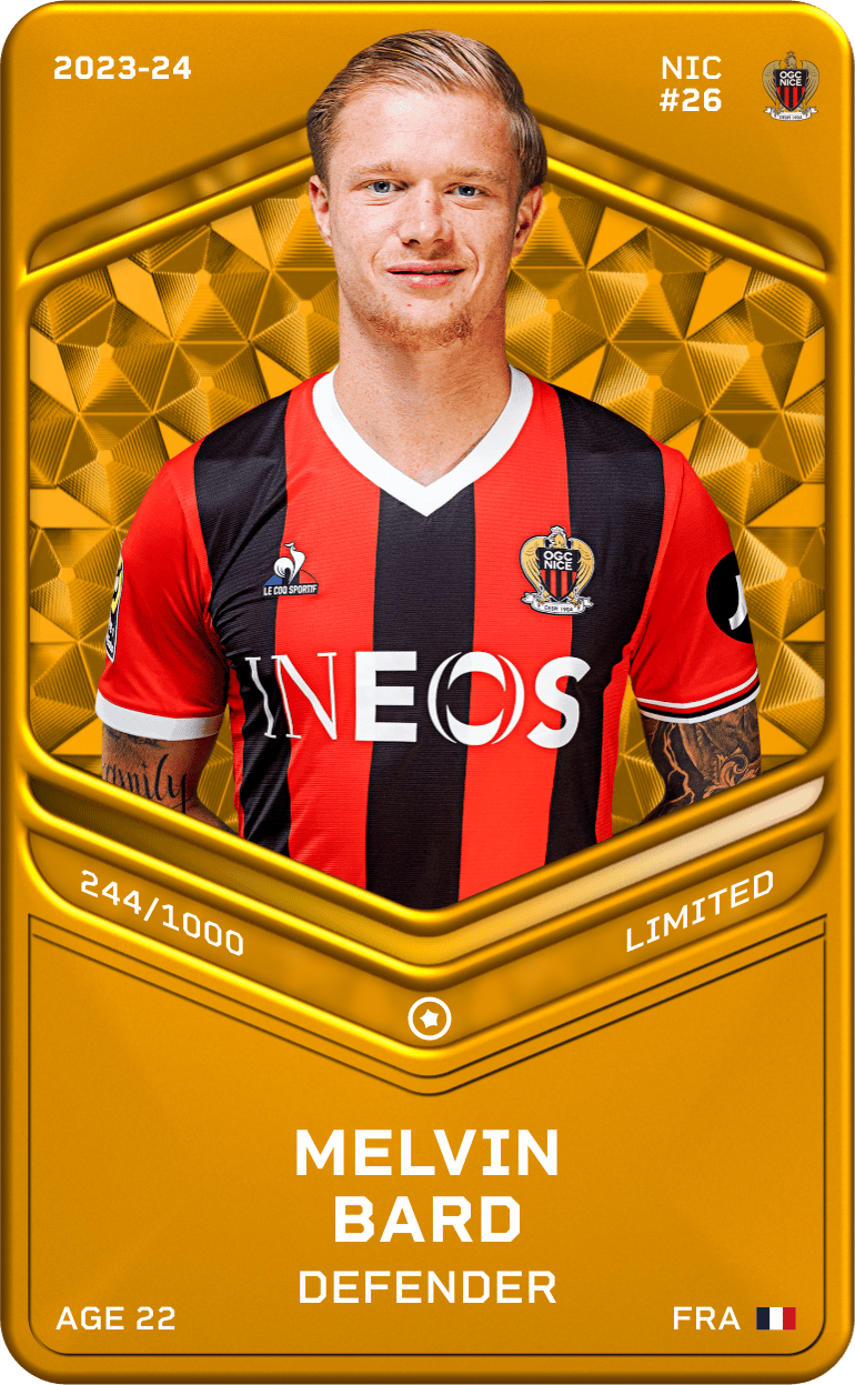 Melvin Bard 2023-24 • Limited 244/1000