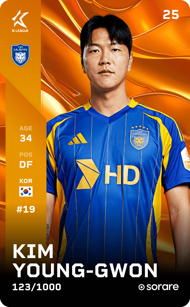 Kim Young Gwon 2025-26 • Limited 123/1000