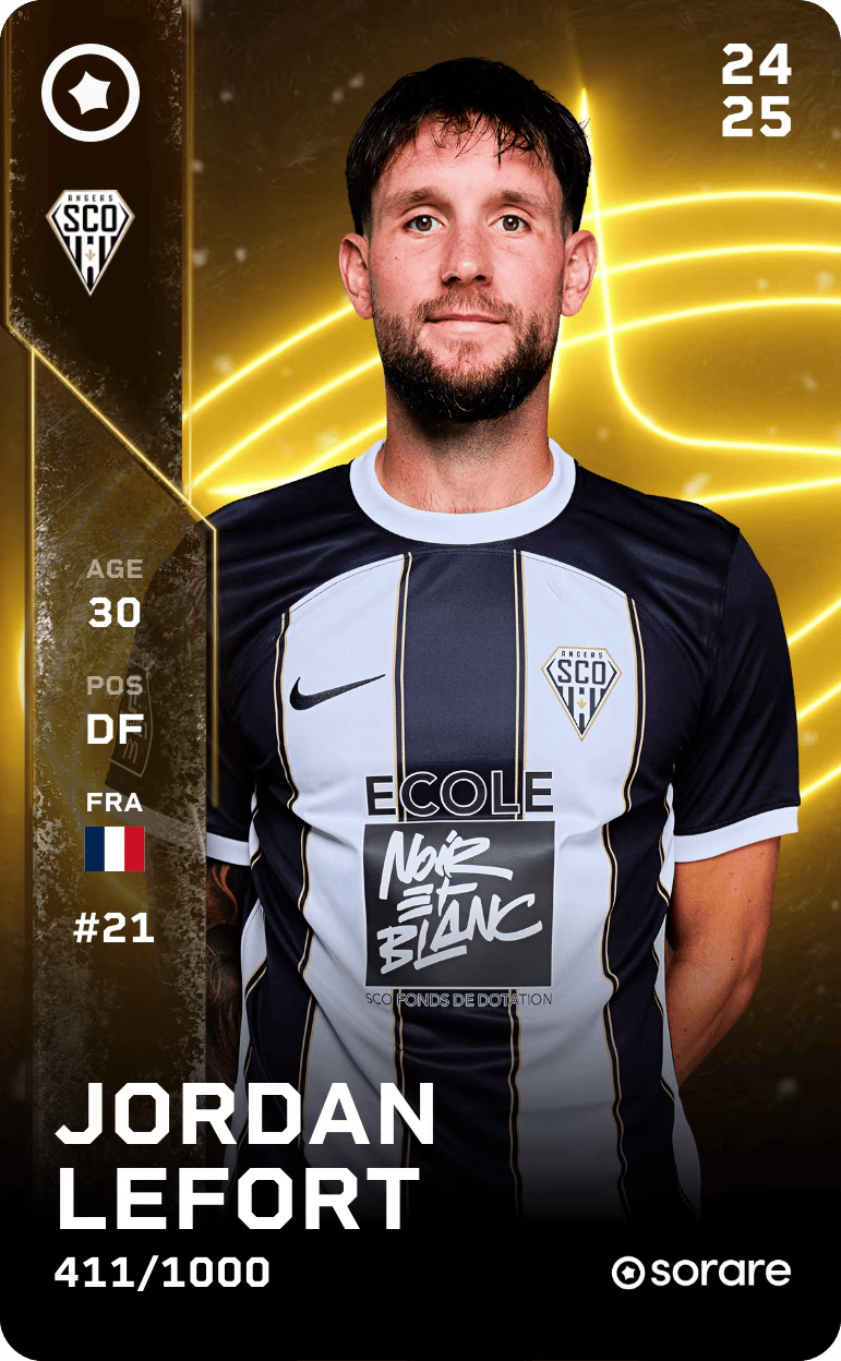 Jordan Lefort 2024-25 • Limited 411/1000