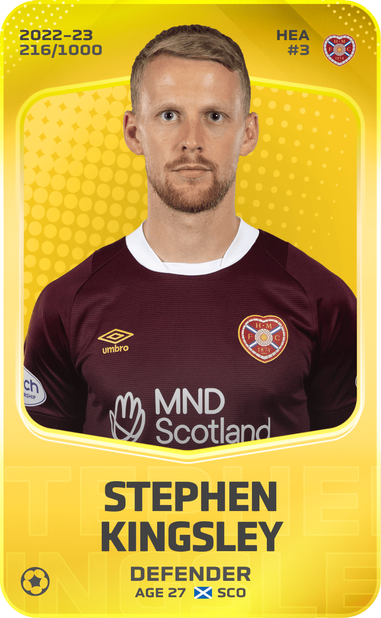 Stephen Kingsley 2022-23 • Limited 216/1000