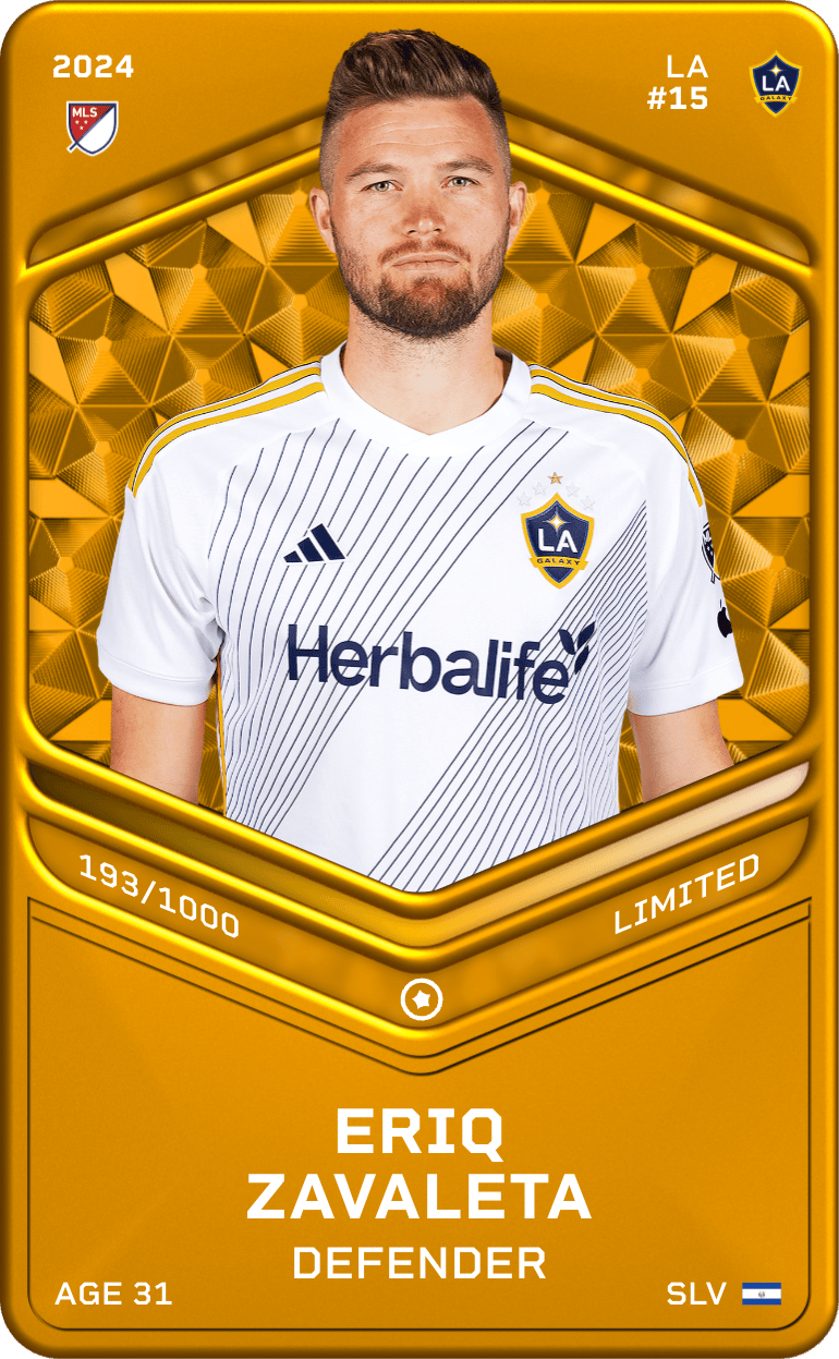 Eriq Zavaleta  2024-25 • Limited 193/1000