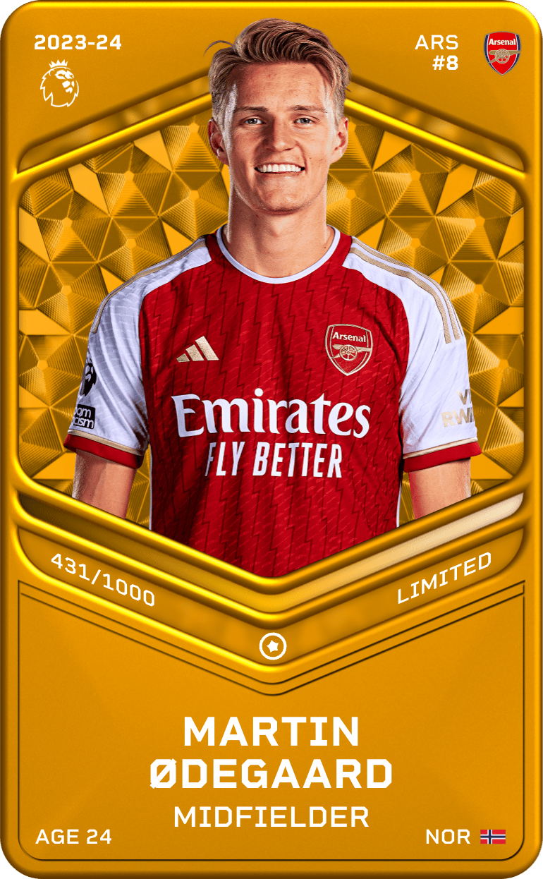 Martin Ødegaard 2023-24 • Limited 431/1000