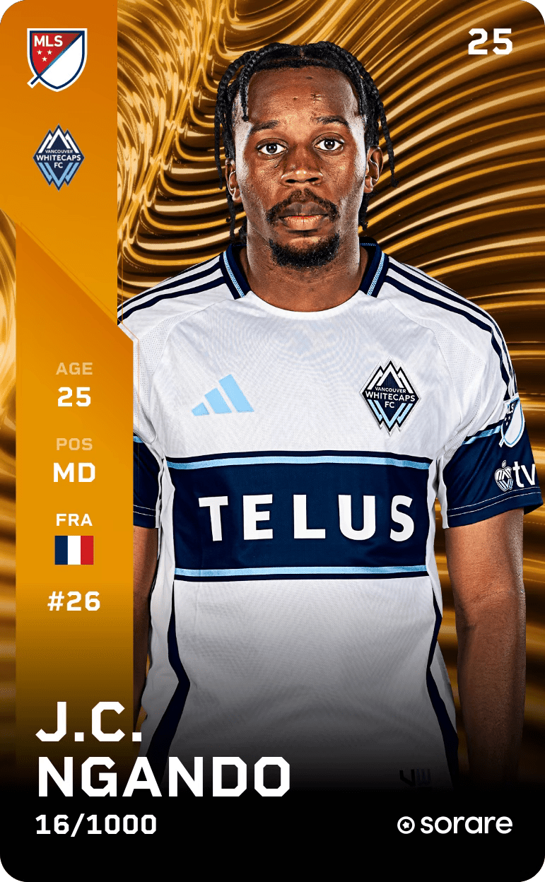 Jean-Claude Ngando 2025-26 • Limited 16/1000