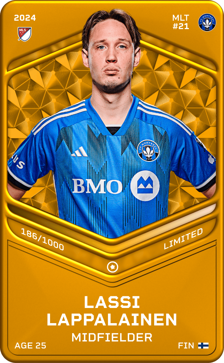 Lassi Lappalainen 2024-25 • Limited 186/1000