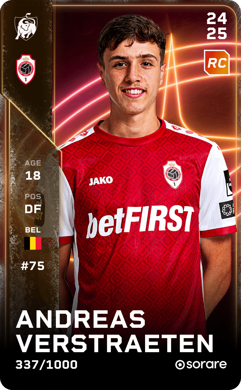 Andreas Verstraeten 2024-25 • Limited 337/1000