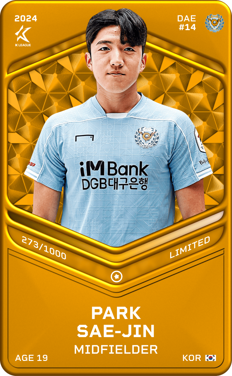 Park Se-Jin 2024-25 • Limited 273/1000