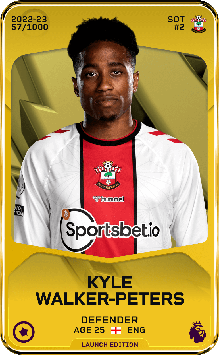 Kyle Walker-Peters 2022-23 • Limited 57/1000