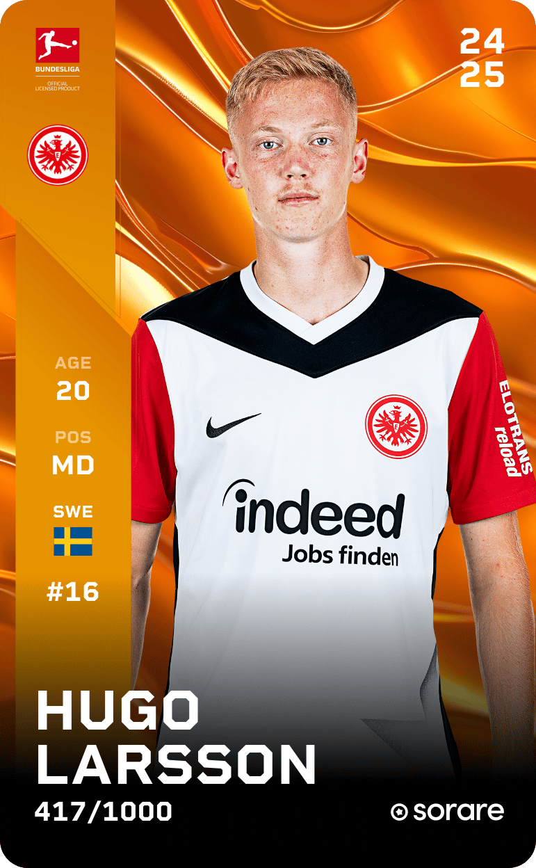 Hugo Larsson 2024-25 • Limited 417/1000