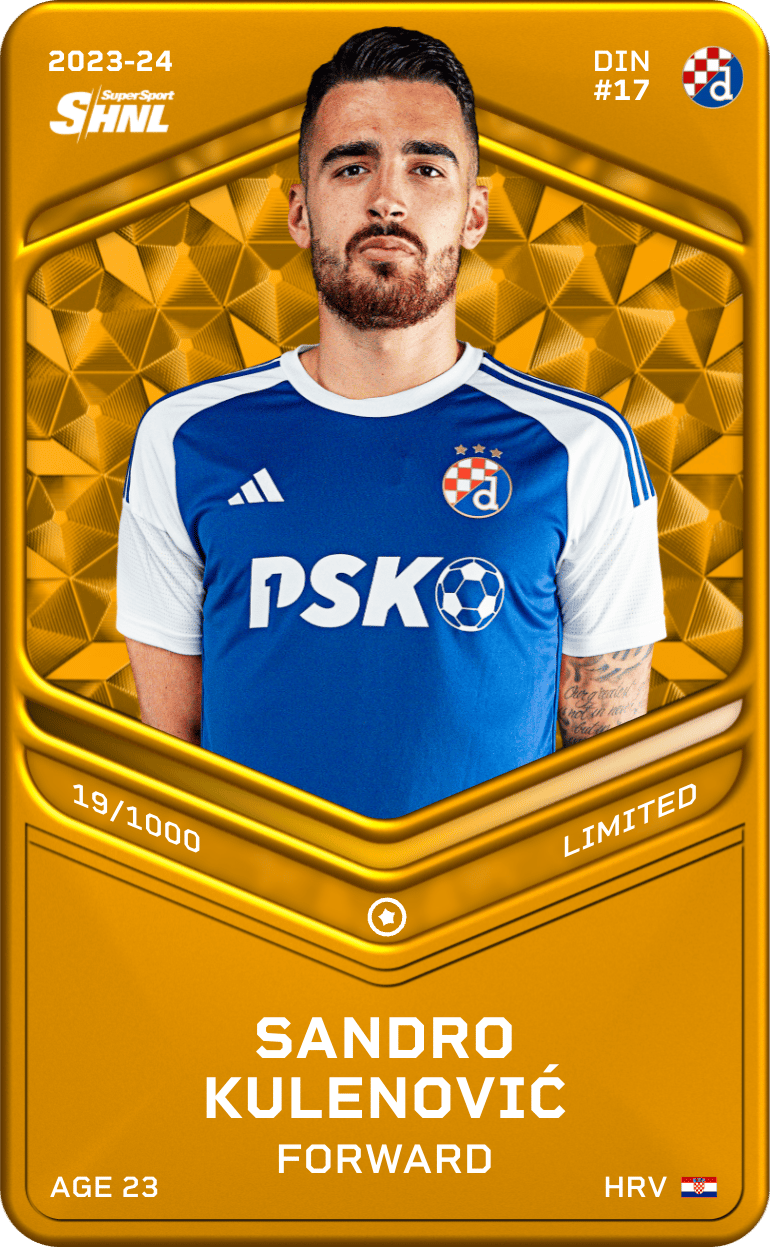 Sandro Kulenović 2023-24 • Limited 19/1000