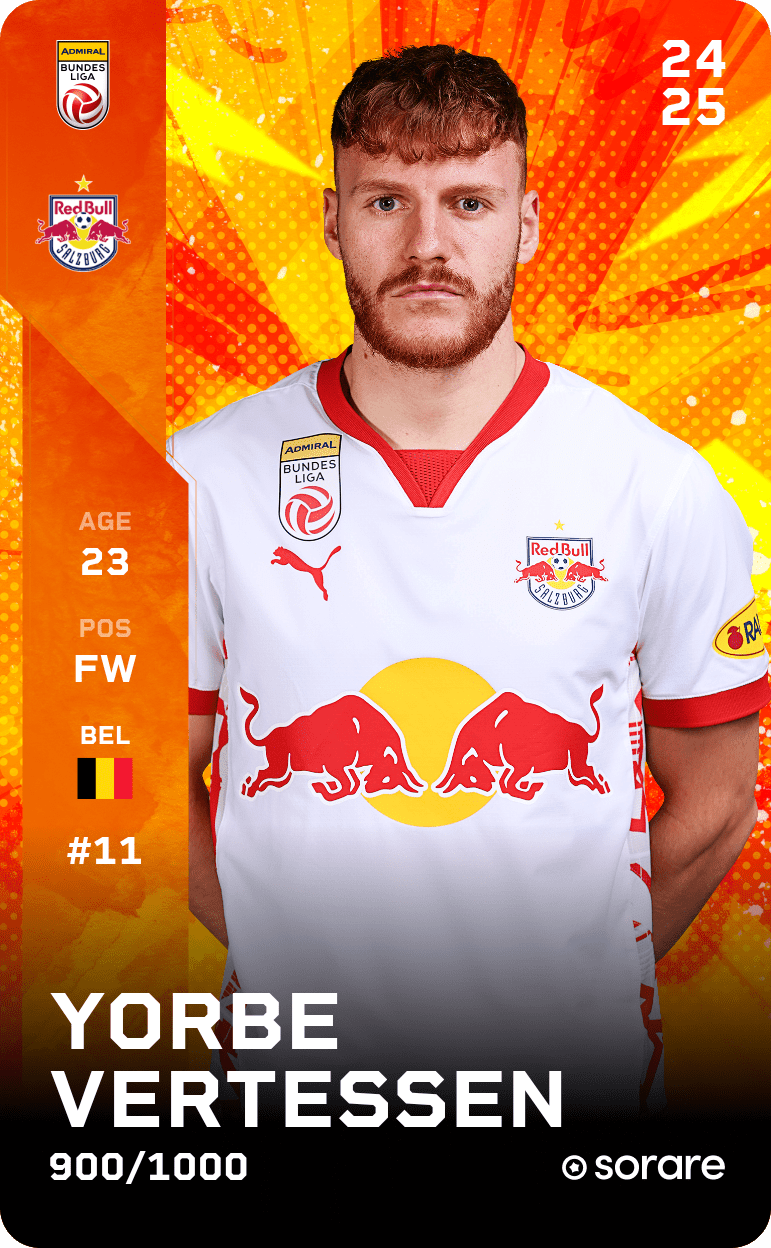 Yorbe Vertessen 2024-25 • Limited 900/1000