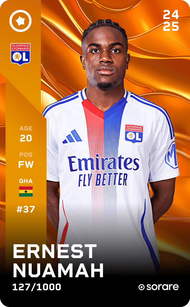 Ernest Nuamah 2024-25 • Limited 127/1000