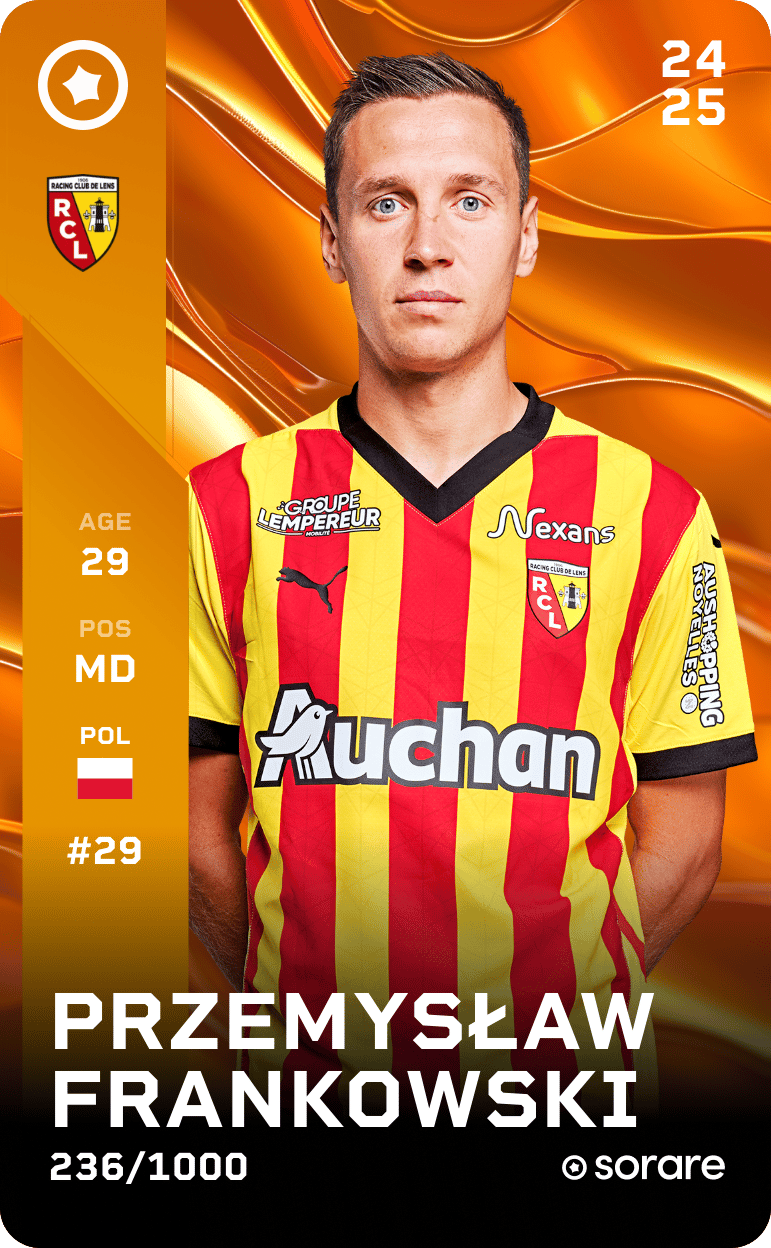 Przemysław Frankowski 2024-25 • Limited 236/1000