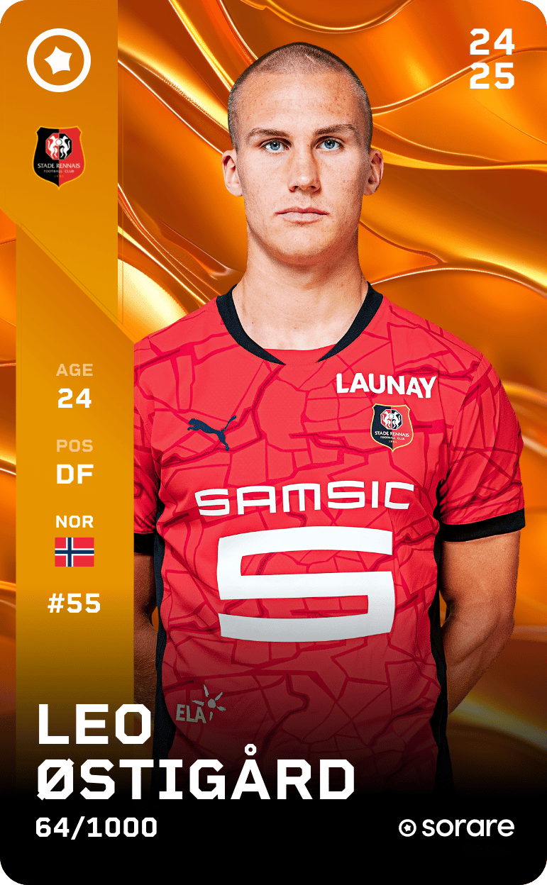 Leo Østigård 2024-25 • Limited 64/1000